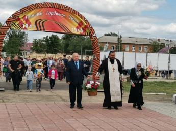 Глава Краснопартизанского района Юрий Бодров принял участие в митинге памяти и скорби 