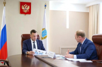 Губернатор Роман Бусаргин встретился c Николаем Ченцовым