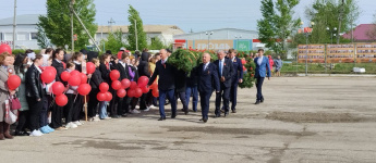 В поселке Горный состоялся митинг, посвященный 78-й годовщине Великой Победы