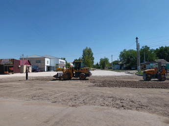 Базарная площадь в Горном преображается