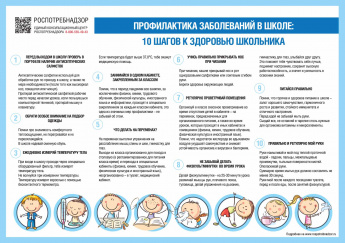 О профилактике заболеваний в школе: 10 шагов к здоровью школьника