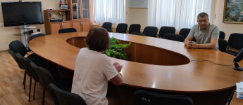 Начальник управления ветеринарии Правительства Саратовской области Алексей Балалаев провел прием граждан по общим вопросам в администрации Краснопартизанского района