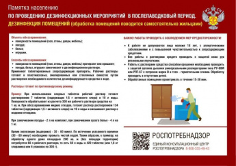 Роспотребнадзор информирует