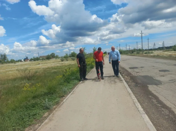 Ремонт автодороги на улице Новой 