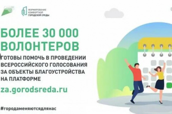 850 человек в Саратовской области зарегистрировались волонтерами для поддержки общероссийского голосования за проекты благоустройства