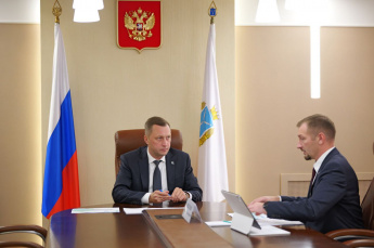 Губернатор Роман Бусаргин провел рабочую встречу с руководителем Саратовского отделения Сбербанка Александром Решетняком