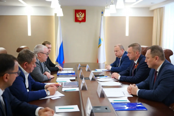 Губернатор Саратовской области Роман Бусаргин встретился с представителями АО «НПО «Высокоточные комплексы», входящего в структуру Государственной корпорации «Ростех»