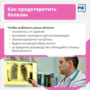 Курение — причина около 90% смертей от рака лёгкого у мужчин и почти 80% — у женщин