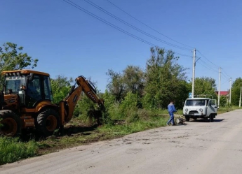 В поселке Горный начаты аварийно-восстановительные работы