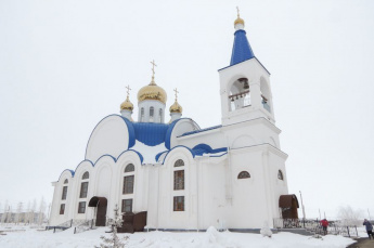 Служба в храме в Крещенский Сочельник