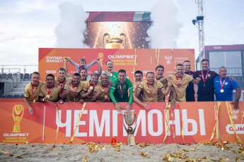 Команда «Саратов» стала чемпионом России по пляжному футболу впервые в истории! 