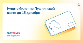 Не оставляйте деньги в бюджете — оплатите билеты на новогодние каникулы Пушкинской картой