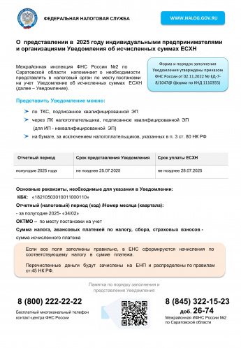 Вниманию индивидуальных предпринимателей и организаций Краснопартизанского района!