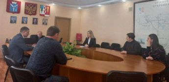 Краснопартизанский район посетил куратор Алексей Балалаев