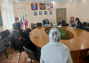 Глава Кракснопартизанского района Юрий Бодров провел личный приём участников СВО и членов их семей