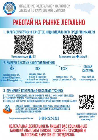 Межрайонная ИФНС России №6  по Саратовской области сообщает 