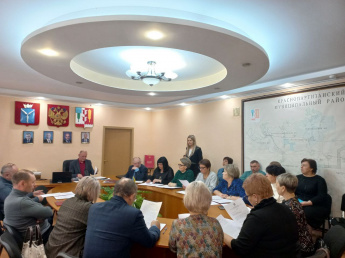 Состоялось очередное заседание Собрания депутатов Краснопартизанского района